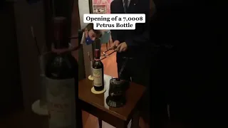 Opening A 7000,- Dollar Bottle Of Petrus Wine!🍷