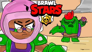 ROSA ORIGIN (PART 2) - Brawl Stars animation (Parody)