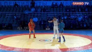 Чемпионат России по боевому самбо 2012. 57 кг. Финалы