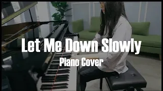 Alec Benjamin - Let Me Down Slowly - Piano Cover #AnCoong