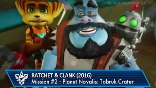 Ratchet & Clank (2016) - Walkthrough - Mission #2 - Planet Novalis: Tobruk Crater