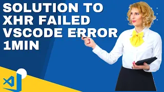 Solution To XHR Failed Vscode Error  1min ||  failed to install extension Vscode