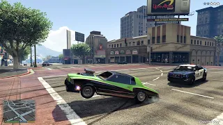 GTA 5 - BEST CAR + POLICE CHASE (TAHOMA)