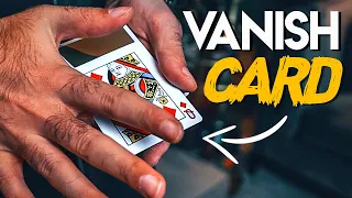 The VANISHING Card - (Card Magic Tutorial)