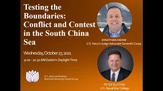 Testing the Boundaries: Conflict and Contest in the South China Sea