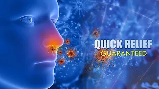 727 Hz: Cure All Allergies & Sinusitis with Binaural | Rife Frequency | Healing Sound Therapy #V070