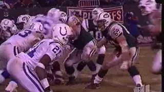 2002 Jets vs Colts Wild Card Highlights