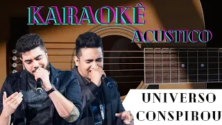 Universo conspirou - Henrique e Juliano ( Karaokê ) Playback Acústico Violão