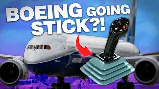 Is Boeing Switching to SIDE-STICKS?!