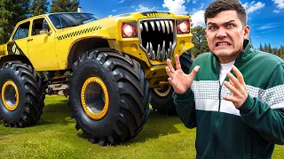 Found a Huge MONSTER TRUCK from the Strange coordinates! And it was Alive!!!