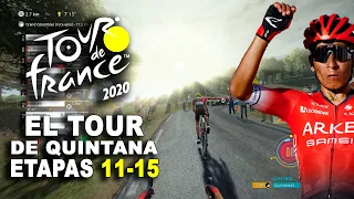 TOUR DE FRANCE 2020 El Tour de Nairo Quintana #11- #15 VR_JUEGOS