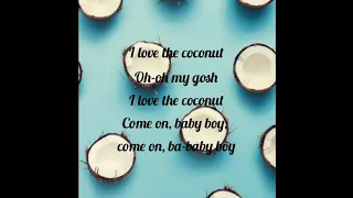 BINI- DA COCONUT NUT || LYRIC VIDEO