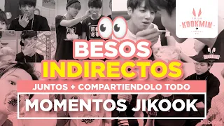 JIKOOK - BESOS INDIRECTOS ¿QUÉ SON? INDIRECT KISS + MOMENTOS JIKOOK (Cecilia Kookmin)