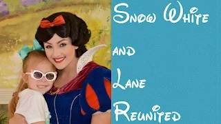 Disney Princess Snow White and Lane Reunited at Walt Disney World