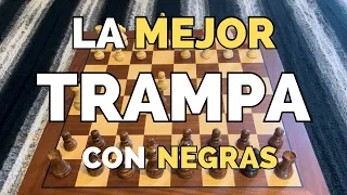 10 TRAMPAS para GANAR RÁPIDO en AJEDREZ con NEGRAS