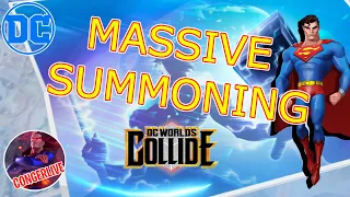 MASSIVE SUMMONS at MOTHER BOX DC WORLDS COLLIDE RESOURCE DUMP