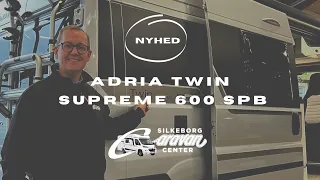 Adria Twin Supreme 600 SPB - Autocamper top-model fra Adria! SE DEN HER