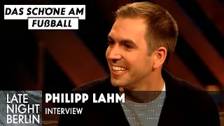 Philipp Lahm über den Spagat zwischen Ego und Teamgeist | Fußballprofis im Talk | Late Night Berlin