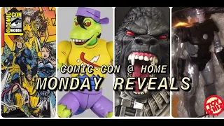 COMIC CON @HOME MONDAY REVEALS! Hasbro, NECA, Mattel AND MORE!