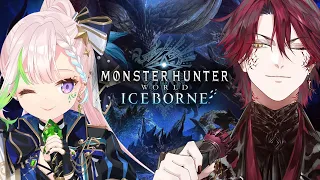 【MONSTER HUNTER WORLD: ICEBORNE】Road to Iceborne. She's carrying, I'm failing