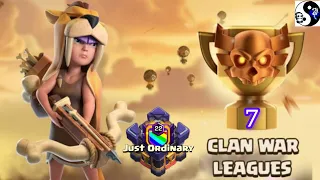 Just Ordinary Clan | 7 | Perfect Cwl |  @Idragopanda  | @sumit007yt & @AIJAZ222 team