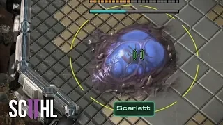 Three PROXY Hatcheries?! - Starcraft 2: Scarlett vs herO
