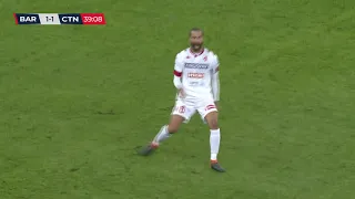 SUPER DI CESARE! Che gol! Il pareggio del Bari contro il Catania