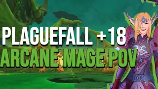 I want more big packs! Plaguefall +18 - Arcane Mage PoV