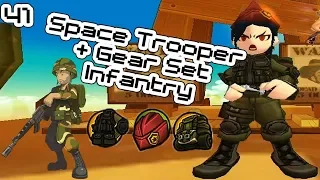 Indonesia Lost Saga - Space Trooper + Gear Set Infantry