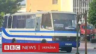 У Луцьку захопили автобус із заручниками