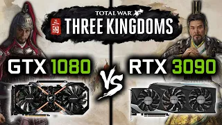 GTX 1080 vs RTX 3090 - Total War: Three Kingdoms | TW Three Kingdoms