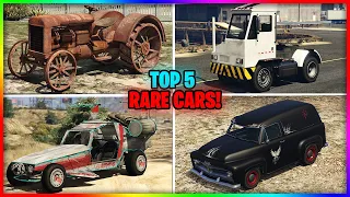 The RAREST vehicles in GTA Online and HOW TO GET THEM