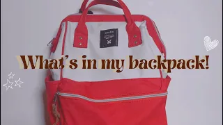 What’s in my backpack! 🌺 | Grade 10 | Sofia F.