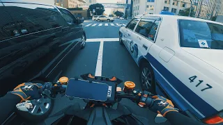 Yokohama city Ride | KTM 1290 super duke R | AKRAPOVIC + QUICKSHIFTER [4K]