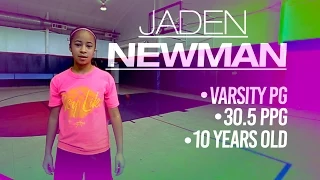 10-Year-Old Jaden Newman Wants to Be 1st Woman in NBA