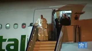 Arrival of Pope Francis in Mozambique 4 September 2019 HD