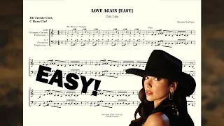 Love Again [EASY] (Dua Lipa) Play Along with Acoustic Assist