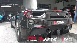 FERRARI 488 GTB X AKRAPOVIC | SOUND TEST