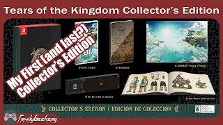 Legend of Zelda Tears of the Kingdom Collectors Edition Unboxing