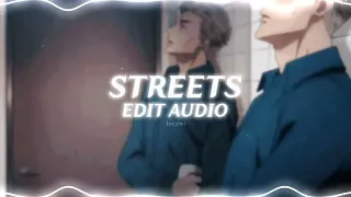 streets - doja cat (edit audio)