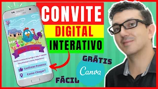 Como Fazer Convite de Aniversário Virtual pelo Celular - Novo 2022