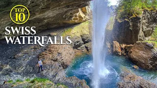 Top 10 WATERFALLS of Switzerland 🇨🇭 [Full Travel Guide]