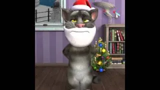 Talking Tom поздравление с новым годом