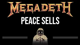 Megadeth • Peace Sells (CC) (Upgraded Video) 🎤 [Karaoke] [Instrumental Lyrics]