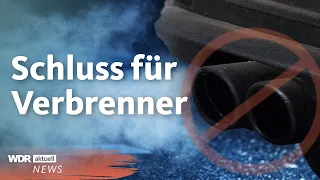 Verbrenner Verbot: Ab 2035 keine Neuwagen mit Diesel und Benzin in der EU | WDR aktuell