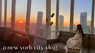 An early morning in my life in NYC | pretty sunrise, 9-5 work day, & date night