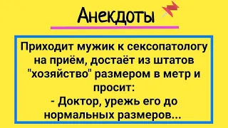 Мужик С Большим Хозяйством У Доктора! Подборка Смешных Жизненных Анекдотов! Юмор И Смех!