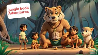 Baloo The Bear and Kaa The Snake 🐅🐅🐅 | The Jungle Adventure 🐅🐅🐅 | A Story of Mowgli and Friends 🐅🐅🐅