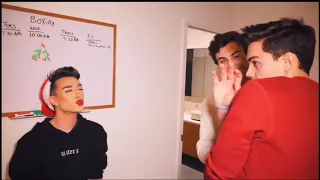 james charles making grayson dolan uncomfortable for 2 minutes straight