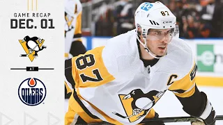 GAME RECAP: Penguins vs. Oilers (12.01.21) | Guentzel Achieves 11-Game Point Streak